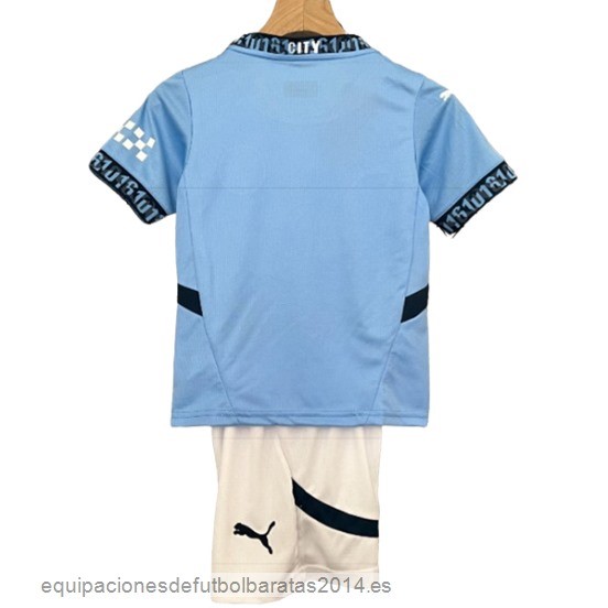 Nuevo 1ª Conjunto De Niños Manchester City 24/25 Azul Baratas